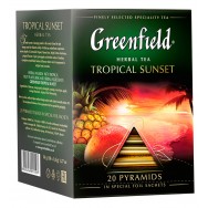 Чай гринфилд "Tropical Sunset" 20пак.