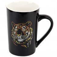 Кружка фарфоровая "Wild cat"