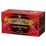 Чай TWININGS  (твайнингс) "Four Red Fruits Tea" 25пак.