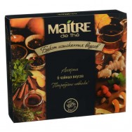 Чай Maitre (мэтр) набор ассорти "Букет изысканных вкусов" 30пак.