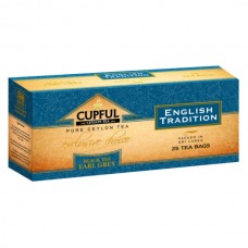Чай Cupful (капфул) "English tradition" с бергамотом 25 пак.