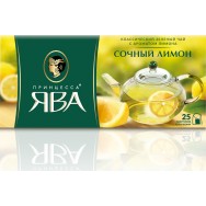 Чай Принцесса Ява "Сочный лимон" 25 пак.