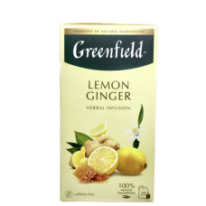 Чай Гринфилд "Lemon Ginger" 20пак.