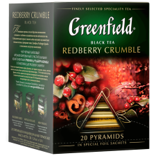 Чай гринфилд "Redberry Crumble" 20пак.