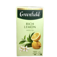 Чай Гринфилд "Rich Lemon" 20пак.