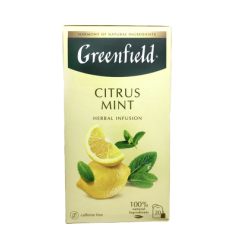 Чай Гринфилд "Citrus Mint" 20пак.