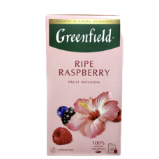 Чай Гринфилд "Ripe Raspberry" 20пак.